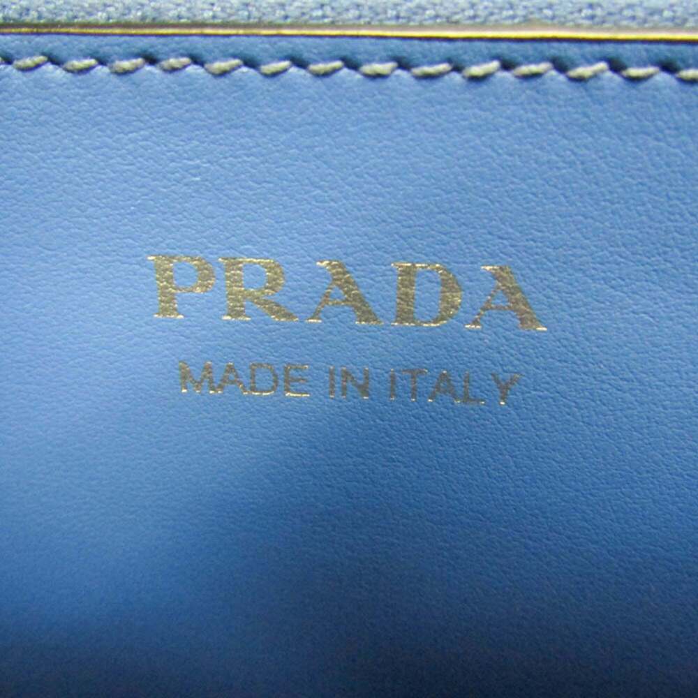 PRADA Blue Leather Shoulder Bag - Picture 16 of 16